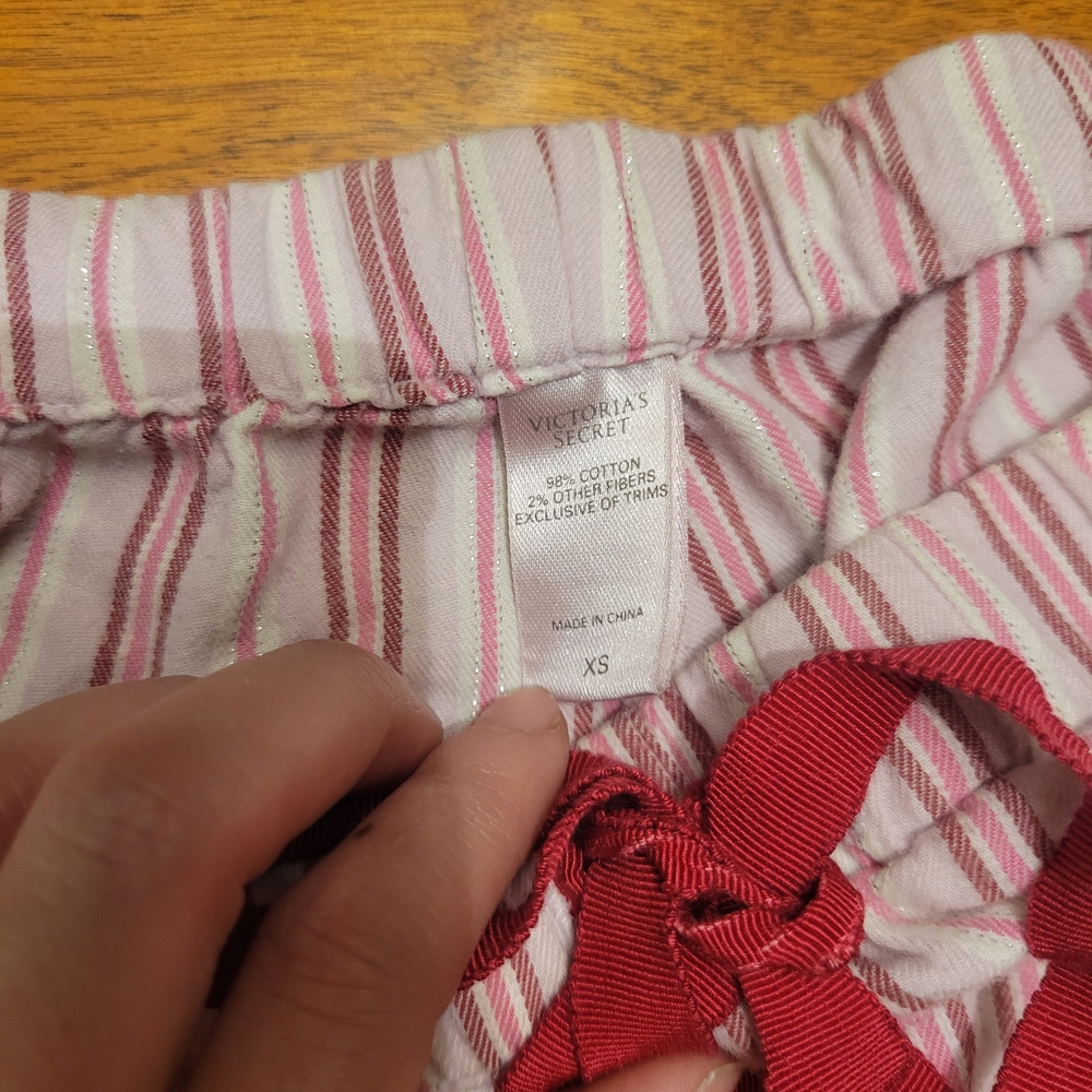 Victoria's Secret Pink and White Striped Shorts | XS - Picture 3 of 6